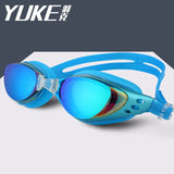 Comfortable Silicone Large Frame Swim Glasses
