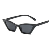 Vintage Red Sunglasses Women Cat Eye