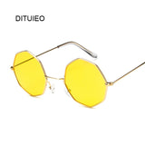 Fashion Unisex Polygon Sunglasses Women Classic