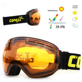 COPOZZ brand ski goggles double layers UV400