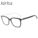Kirka Oversized Square Glasses Frame Retro