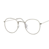 Cheap Small Round Nerd Glasses Clear