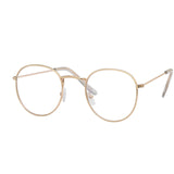 Cheap Small Round Nerd Glasses Clear