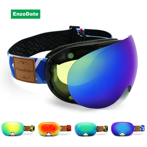 Ski Goggles 2 in 1 with Magnetic Dual-use Lens