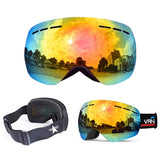 VANREE Brand ski goggles double Lens UV400