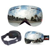 VANREE Brand ski goggles double Lens UV400