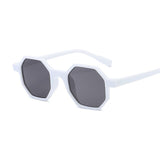 Vintage Polygonal Sunglasses Women