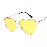 Ladies Heart Shaped Sunglasses Women