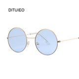 Brand Designer Women Round Sunglasses Fashion