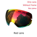 Double Layers Anti-Fog Ski Goggles Men