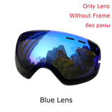 Double Layers Anti-Fog Ski Goggles Men
