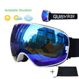Double Layers Anti-Fog Ski Goggles Men