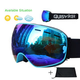 Double Layers Anti-Fog Ski Goggles Men