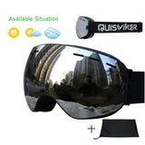 Double Layers Anti-Fog Ski Goggles Men