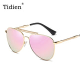 Metal Polarized Sunglasses Women