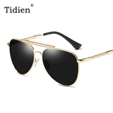 Metal Polarized Sunglasses Women