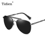 Metal Polarized Sunglasses Women
