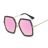 Fashion Lady Hexagon Sunglasses Women