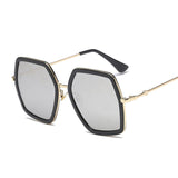 Fashion Lady Hexagon Sunglasses Women
