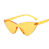 Transparent Cat Eye Sunglasses Women