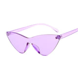 Transparent Cat Eye Sunglasses Women