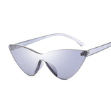 Transparent Cat Eye Sunglasses Women