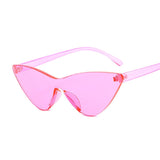 Transparent Cat Eye Sunglasses Women
