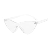 Transparent Cat Eye Sunglasses Women
