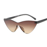 Transparent Cat Eye Sunglasses Women