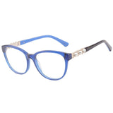 Kirka Red Color with Crystal Round Glasses
