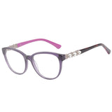 Kirka Red Color with Crystal Round Glasses