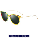 Titanium Acetate Sunglasses Men 2019 New Fashion Polarized