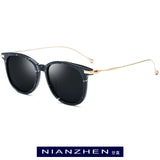 Titanium Acetate Sunglasses Men 2019 New Fashion Polarized