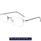 B Titanium Eyeglasses Frame Men