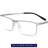 B Titanium Eyeglasses Frame Men