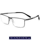 B Titanium Eyeglasses Frame Men