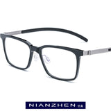 B Titanium Acetate Eyeglasses Frame