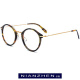 B Titanium Acetate Eyeglasses Frame Women