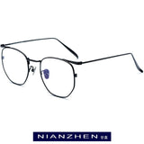 B Titanium Eyeglasses Frame Women Retro