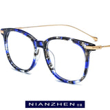 B Titanium Acetate Eyeglasses Frame Men