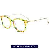 B Titanium Acetate Eyeglasses Frame Men