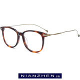 B Titanium Acetate Eyeglasses Frame Men
